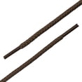 thumbnail image 4 of INSPIRE CHIC Unisex Thick Solid Color Round Shoelaces for Leather Boots Coffee Color 100 cm/39.5", 4 of 4