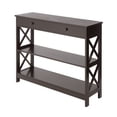 thumbnail image 1 of Convenience Concepts Oxford Table Console avec Tiroir, Fini Bois Espresso, 1 of 7