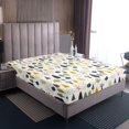 thumbnail image 3 of Erosebridal Teens Rustic Tree Queen Sheet Sets, Cartoon Plant Bedding Queen Size, Botanical Decor, 4 Pieces, 3 of 6