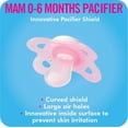 thumbnail image 2 of MAM Pacifier and MAM Pacifier Clip Value Pack (2 Pacifiers & 1 Clip), Pacifiers 0-6 months, Baby Boy Pacifier Animals Design, Baby Pacifier Clips, 2 of 8