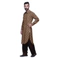 thumbnail image 3 of Atasi Kurta Pathani pour Hommes à Col Classique à Manches Longues Salwar Ensemble de Kurta de Mariage, 3 of 5
