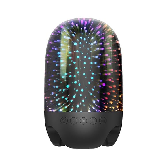 PEONAVET Bluetooth Bluetooth Bluetooth Bluetooth Atmosphere Light Bluetooth Audio Small Speaker Creative Colorful Light LED Bluetooth Speaker