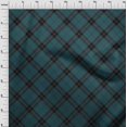 thumbnail image 3 of oneOone Silk Tabby Fabric Tartan Check Print Sewing Fabric BTY 42 Inch Wide, 3 of 4