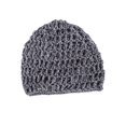 thumbnail image 4 of Esquirla Mesh Crochet Hair Net Curls Hair Wrap Lightweight Soft Elastic Crocheted Cap Gray, 4 of 8