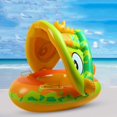 thumbnail image 4 of Baby Inflatable Swimming Ring Kid Floating Circle for Pool Bathtub (Green), 4 of 7