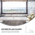 thumbnail image 4 of 2pcs Shower Splash Guards Shower Corner Guards Bathroom Tub Splash Guards Bath Splash Guard, 4 of 7