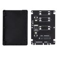 thumbnail image 3 of axGear 2.5 Inch SATA to mSATA SSD Enclosure Converter Internal / External Adapter, 3 of 8