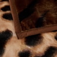 thumbnail image 4 of JML Soft Plush Fleece Blanket for Bed Queen 75"x87" 5lb,2 Ply Raschel Blanket Tiger Pattern, 4 of 7