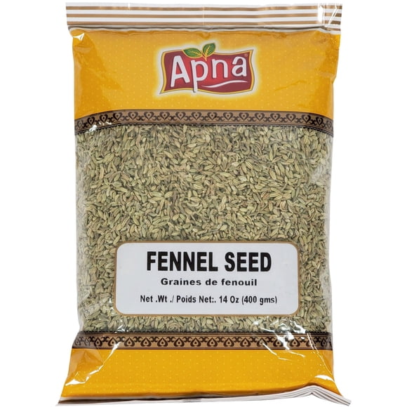 Apna - Fennel Seed (Saunf) - 400g - 1ct - Natural Sweetness & Digestive Comfort (1ct)