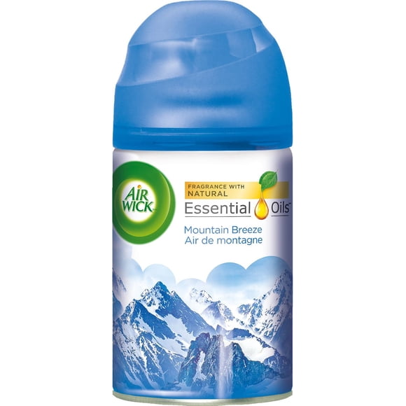 Assainisseur d'air AirWick Freshmatic, Recharges de vaporisateur automatique, Air de montagne, 1 Recharge