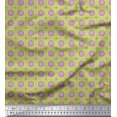 thumbnail image 1 of Soimoi Georgette Viscose Fabric Flower Artistic Fabric Prints by Yard 42 Inch Wide, 1 of 3