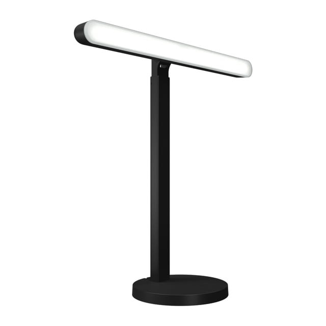 Logitech G Litra Beam Clé Lumineuse de Jeu LED Premium avec Technologie TrueSoft, Dotée d'Un Support vertical Mince en Noir graphite et d'Une Barre Lumineuse LED Horizontale Allongée avec Bords Arrondis sur une base Circulaire, Conçue pour un Montage de Bureau Ajustable et un Contrôle Précis de l'Éclairage, Idéale pour les Installations de Jeu et de Diffusion en Continu.