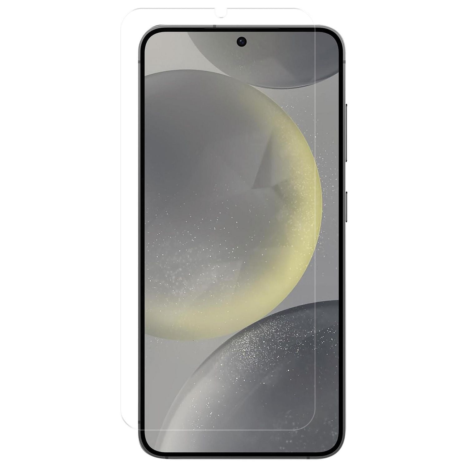 onn. Premium Japanese Tempered Glass Screen Protector for Samsung Galaxy S24 with Easy Application Tray