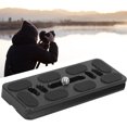 thumbnail image 3 of Aluminium Alloy Quick Release Plate with 1/4in Screw for Arca Mount Ballhead, Non Slip Rubber Pads, 3 of 7