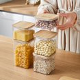 thumbnail image 5 of Ohufall Bamboo Cover Plastic Transparent Storage Tank Airtight Food Storage Containers For Five Grain And Miscellaneous Grain, 5 of 5
