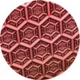 thumbnail image 1 of Ahgly Company Tapis d'Intérieur Ronds Transitionnels Lavables à la Machine, Rouge Foncé, 8 Pieds Rond, 1 of 7