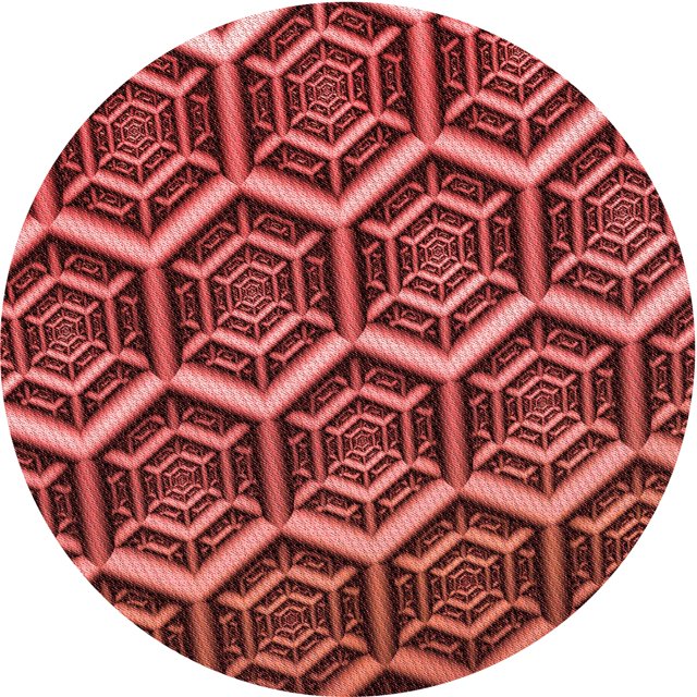 Ahgly Company Tapis d'Intérieur Ronds Transitionnels Lavables à la Machine, Rouge Foncé, 8 Pieds Rond