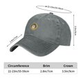 thumbnail image 4 of ZICANCN Doge Coin Doge-Coin Casquette de Baseball Ajustable Femmes, Chapeaux pour Hommes Adulte Casquettes de Baseball en Denim Coton Lavé Mode, 4 of 6