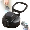 thumbnail image 2 of LOVEVER Water Bottle Lid  Water Bottle Lid Replacement for Wide Mouth  Compatible 12oz 22oz 32oz 42oz 62oz Plastic & Stainless Water Bottle Nozzle with Button Lock, 2 of 9