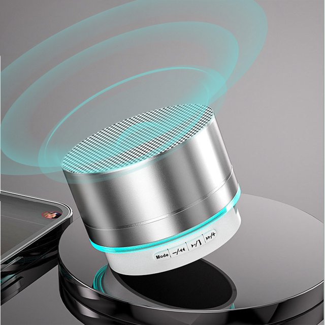 Cameland Metal Bluetooth Speaker Mini Portable Laptop Sound System