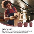 thumbnail image 4 of 66pcs Drum Sanders Set Including 60pcs Sanding Bands & 6pcs Drum Mandrels, 4 of 8