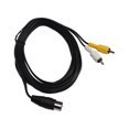 thumbnail image 4 of DIN 8Pin To 2RCA Cable, DIN 8Pin Male To 2RCA Male Adapter Cable High Accuracy Copper Core Flexible 9.8ft  For Old Sound Equipment, 4 of 8