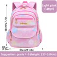 thumbnail image 3 of Large-Capacity Wear-Resistant Childrens Backpack for Elementary School Girls, 3 of 9