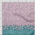 thumbnail image 1 of oneOone Cotton Flex Blush Pink Fabric Geometric Panel Sewing Craft Projects Fabric Prints By Yard 40 Inch Wide, 1 of 4