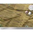 thumbnail image 3 of Soimoi Green Polyester Crepe Fabric Check,Leaves & Floral Print Fabric by Yard 42 Inch Wide, 3 of 3