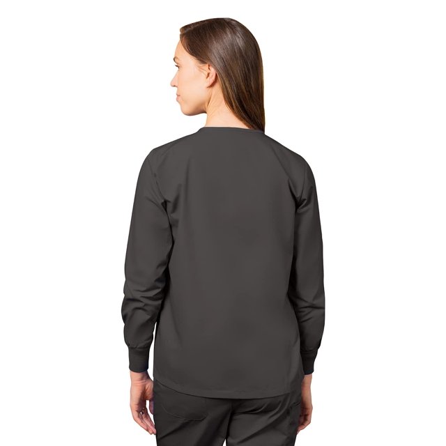 Adar Universal Women's Scrub Set - Warm-Up Scrub Jacket and Elastic Pull-On Pants