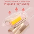thumbnail image 3 of Hair Curling Iron Hair Curling Irons & Wands Lazy Easy Barrel Curling Iron Double tourmaline Ceramic Heating Barrel Crimping tool Hair Three Level Temperature Adjustment, 3 of 9