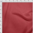 thumbnail image 4 of oneOone Georgette Viscose Red Fabric Asian Floral Block Sewing Craft Projects Fabric Prints By Yard 42 Inch Wide, 4 of 5
