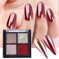 thumbnail image 2 of Nail Art Powder Glitter Long Lasting Colorful Chrome Mirror Pigment Nails Decorations DIY Powder for Makeup, 2 of 8