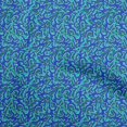 thumbnail image 1 of oneOone Cotton Flex Medium Blue Fabric Abstracts Craft Projects Decor Fabric Printed By The Yard 40 Inch Wide, 1 of 5