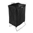 thumbnail image 1 of X Frame Collapsible Laundry Basket, Durable & Spacious Dirty Clothes Hamper With Foldable Design, Versatile Storage Solution For Towels, Toys & More, 1 of 8