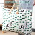 thumbnail image 5 of XZNGL Storage Bags for Blankets and Quilts Largecapacity Storage Bag with Handle Largecapacity Storage Bag Foldable Storage Bucket for Quilt Blanket Extra Large Vacuum Storage Bags, 5 of 5