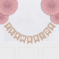thumbnail image 2 of Inkdotpot Bunting Banner?Team Bride?Kraft Wedding Banner Engagement Sign Photo Prop Wall Decor Bunting, 2 of 8