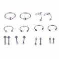 thumbnail image 1 of 16PCS Body Piercing Set Fashion Universal Piercing Jewelry Set Body Jewelry Set, 1 of 8