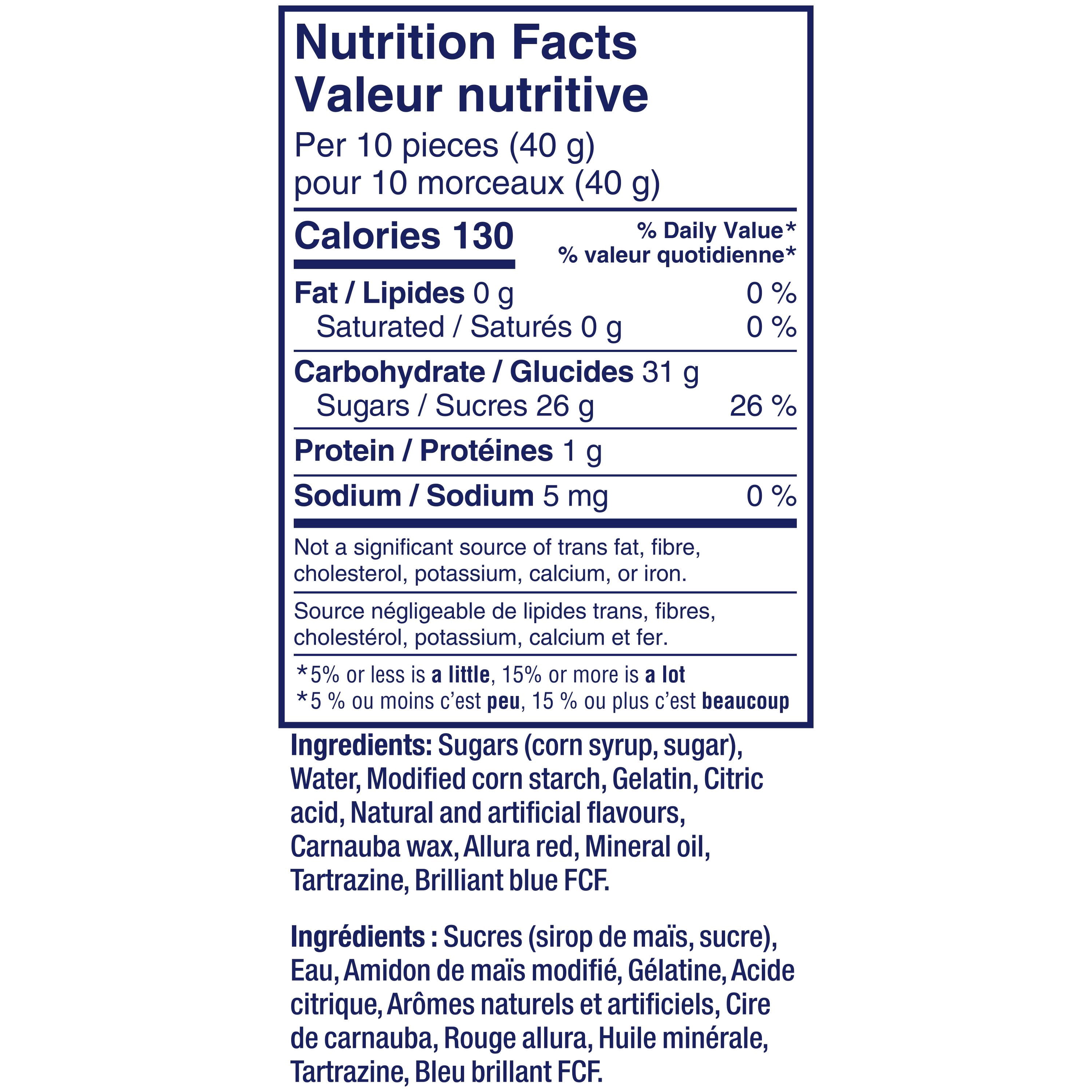 LIFE SAVERS, Five Flavour Gummy Candy, Bag, 180 g