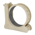thumbnail image 2 of GROWTH TANK Roue pour Chat Exerciseur Tapis Roulant en Bois avec Tapis Facile à Installer Beige, 2 of 9