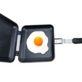 thumbnail image 3 of Aluminum Double Sided Frying Pan Dual Sided Sandwich Maker Pan with Handles Nonstick Griddle Pan Toast Pan, 3 of 11