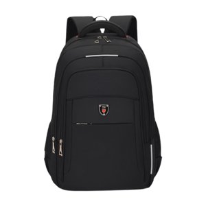 Bunblic Sac à dos d'ordinateur Casual Daypack 15" Coussin pour ordinateur portable 15.6 inch Notebook Bookbag Work College Computer Bag Portables Sac à dos noir