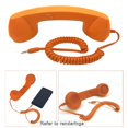 thumbnail image 4 of Retro Telephone Handset 3.5mm Classic for Mobile Phones Orange, 4 of 8