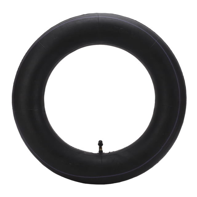 Chambre à Air en Caoutchouc 3,50‐10 Absorption des Chocs Embouchure Courbée Pneus Intérieurs pour Moto