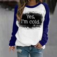 thumbnail image 1 of Mode Hoodies for Women 2023 T-shirt Imprimé Manches Long Chemisier Col Rond Décontracté Tops Sweatshirt 50% de Réduction Halloween / Costumes de Noël, 1 of 5