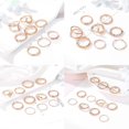 thumbnail image 3 of Bohemian Retro Moon Joint Knuckle Ring Sets Women Girls jewelry set Knuckle ring Rhinestones Heart Shape Rings Hand Jewelry Set, 3 of 8