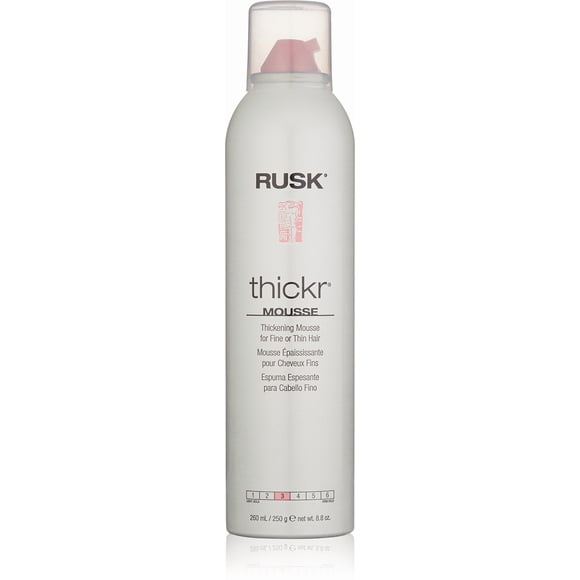 RUSK Designer Collection Thicker Thickening Mousse, 8.8 fl. oz.