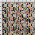 thumbnail image 3 of oneOone Georgette Viscose Black Fabric Food Sewing Craft Projects Fabric Prints By Yard 42 Inch Wide, 3 of 3