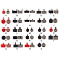 thumbnail image 2 of Baohd 1/2/3/5 10pair Lightweight Brake Pad For Wide Compatibility Durable Brake Pads JY-11H 1 Pc, 2 of 6