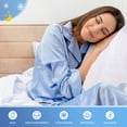 thumbnail image 4 of Derila Cooling Pillowcase | Optimal Temperature Control for Your Derila Memory Foam Pillow for Perfect Sleep. Quality Material White Pillowcase ensures for Derila Anti Snore Pillows, 4 of 4